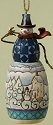 Jim Shore 4023469 Snowman and Pipe Ornament