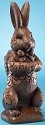 Jim Shore 4023995 Chocolate Bunny Figurine