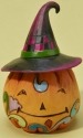 Jim Shore 4024652 Mini Pumpkin Hat Figurine