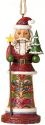 Jim Shore 4025495 Santa Nutcracker Hanging Ornament