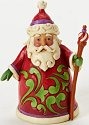 Jim Shore 4025626 Mini Santa Cane Figurine