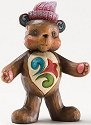 Jim Shore 4025848 Mini Teddy Bear Figurine