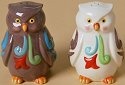 Jim Shore 4025877 Owls Salt and Pepper Shakers