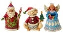 Jim Shore 4026402 Set 3 Mini Cat Ange Figurine