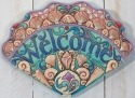 Jim Shore 4026847 Sea Shells Welcome Plaque