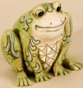 Jim Shore 4026877 Mini Frog Figurine