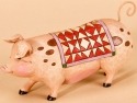 Jim Shore 4026881 Pig Mini Figurine