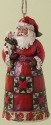 Jim Shore 4027725 Santa Puppy Ornament