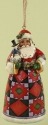 Jim Shore 4027726 Santa Snowman Ornament