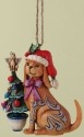 Jim Shore 4027757 Christmas Dog Ornament