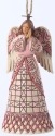 Jim Shore 4027761 Susan G Koman Angel Ornament