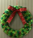 Jim Shore 4027868 Small Felt Green Wreath Rosettes