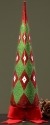 Jim Shore 4029510 Handpainted Glass Tree Figurine