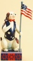 Jim Shore 4031205 I Pledge my Heart to America Figurine