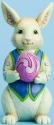 Jim Shore 4031217Q Mini Bunny Egg Figurine