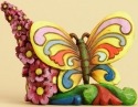 Jim Shore 4031229 Butterfly Flowers Figurine