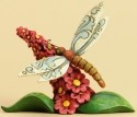 Jim Shore 4031230 Dragonfly Flowers Figurine