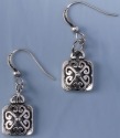 Jim Shore 4032513 Square Dangle Earrings