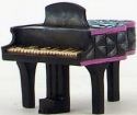 Jim Shore 4033808 Mini Piano Figurine