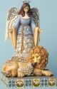 Jim Shore 4033819 Angel Lion and Lamb Figurine