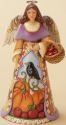 Jim Shore 4033823 Autumn Angel and Crow Figurine