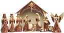 Jim Shore 4034381 Set 11 Ivory and GoFigurine