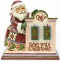 Jim Shore 4034389 Calendar Countdown to Christmas Calendar
