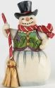 Jim Shore 4034395 Mini Snowman Figurine