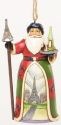 Jim Shore 4034399 French Santa Hanging Ornament