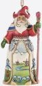 Jim Shore 4034400 Dutch Santa Hanging Ornament