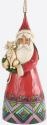 Jim Shore 4034401 Santa Cat Hanging Ornament