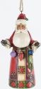 Jim Shore 4034403 Santa Ornaments Hanging Ornament