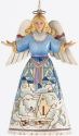 Jim Shore 4034408 Angel Winter Scene Hanging Ornament