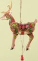 Jim Shore 4034414 Pull String Reindeer Hanging Ornament