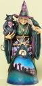 Jim Shore 4034433 Witch Cat and Crow Figurine