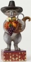 Jim Shore 4036237 Pint Harvest Cat Figurine