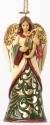 Jim Shore 4036334 Green Ivory Angel H Ornament