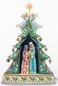 Jim Shore 4036685 Open Tree Nativity Musical Figurine
