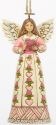 Jim Shore 4036696 Breast Cancer Angel Hanging Ornament