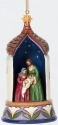 Jim Shore 4037594 Lighted Holy Family Ornament