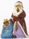 Jim Shore 4037599 Silent Santa w Toy Figurine