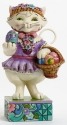 Jim Shore 4037609 Pint Easter Cat Figurine