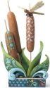 Jim Shore 4037652 Dragonfly on Cattail Figurine