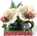Jim Shore 4037653 Ladybugs on Flowers Figurine