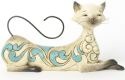 Jim Shore 4037659 Lying Siamese Cat Figurine