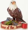 Jim Shore 4037682 Mini Patriotic Eagle Figurine