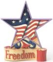 Jim Shore 4037683 Mini Patriotic Star Figurine