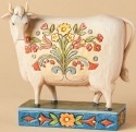 Jim Shore 4039491 Folk Cow