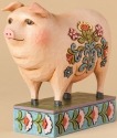 Jim Shore 4039492 Folk Pig