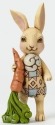 Jim Shore 4040558 Pint Bunny w Carrot Figurine